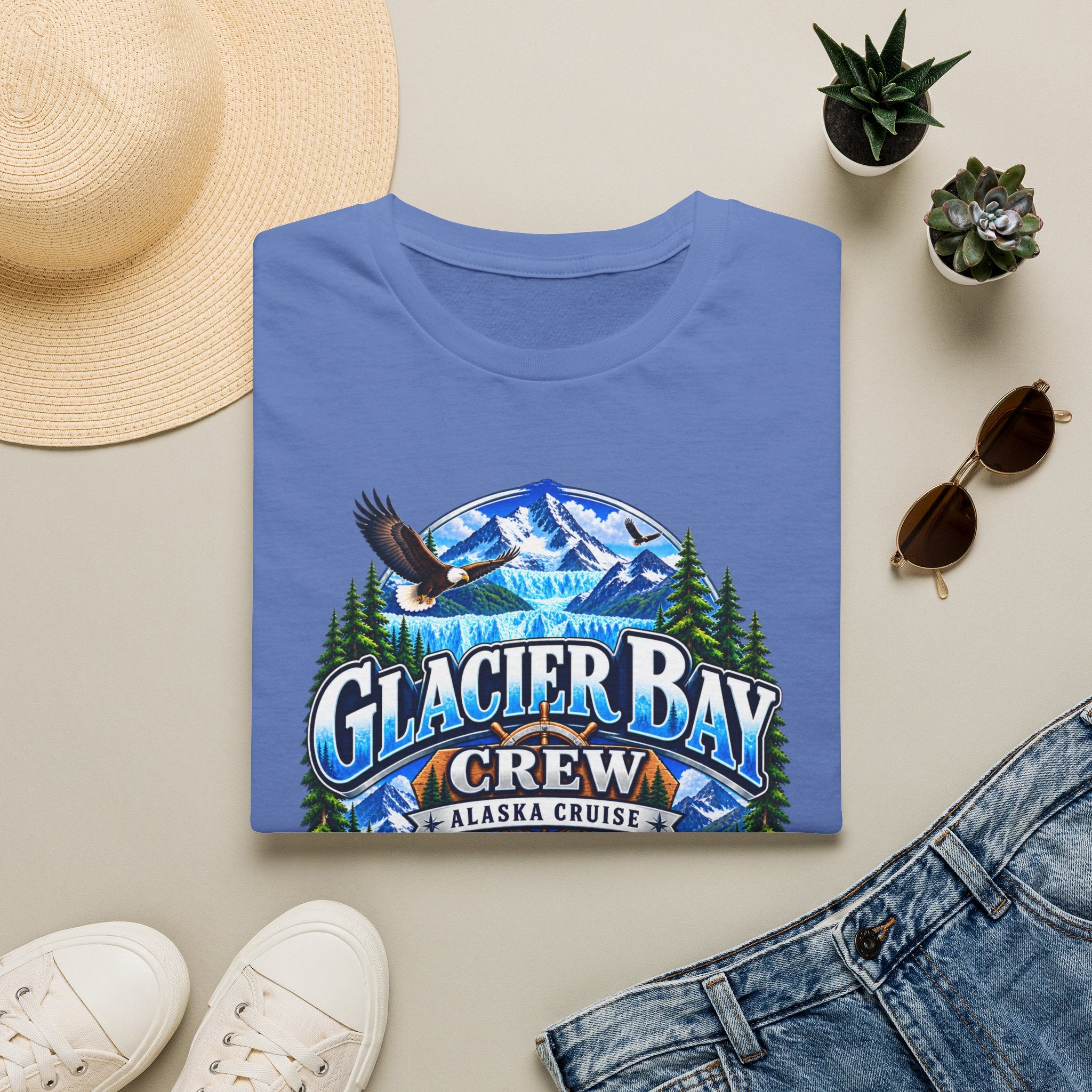 Custom Glacier Bay Alaska Cruise Tee