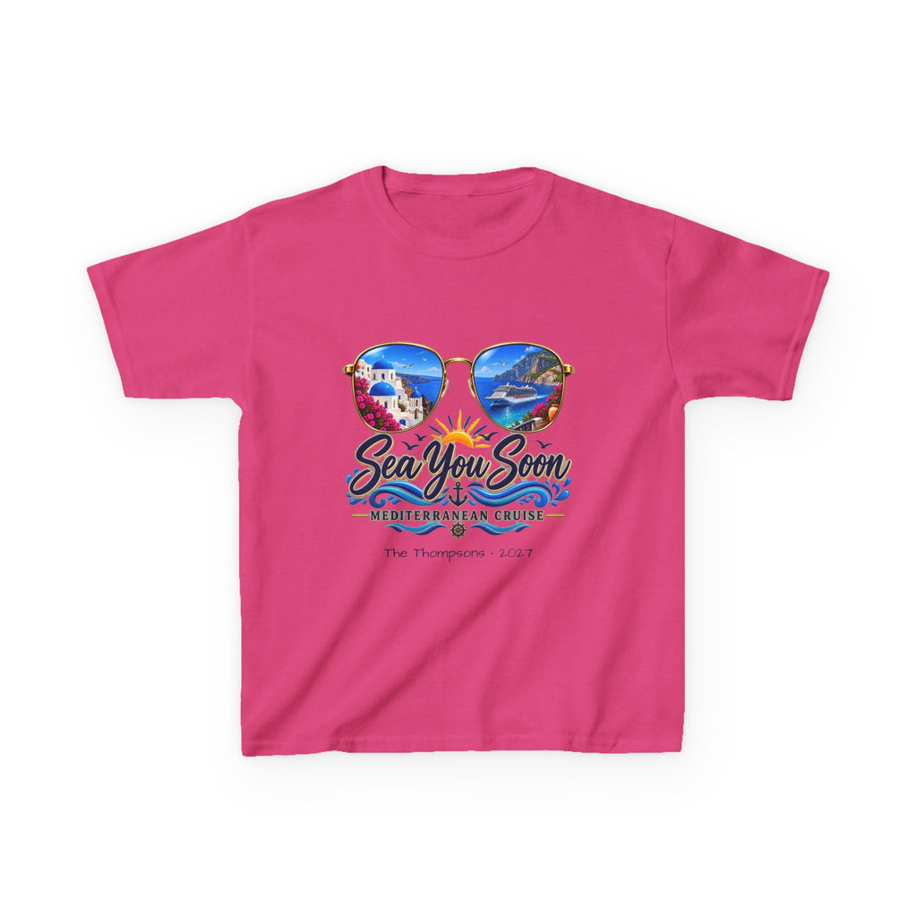 Mediterranean Cruise Sea You Soon Kids Tee