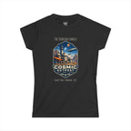 Cosmic Outpost Space Adventure Park Ladies Tee