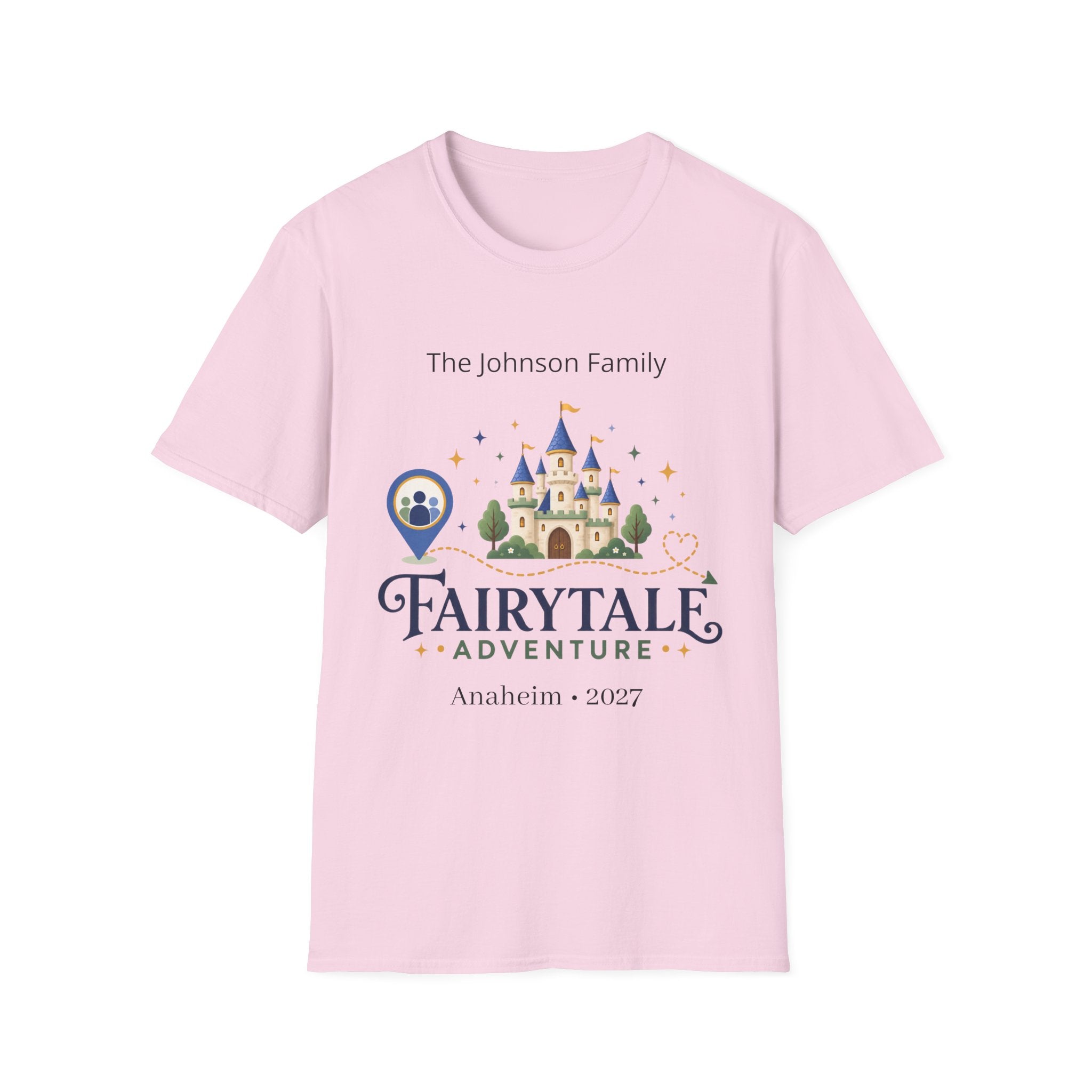 Custom Fairytale Adventure Tee (blue)