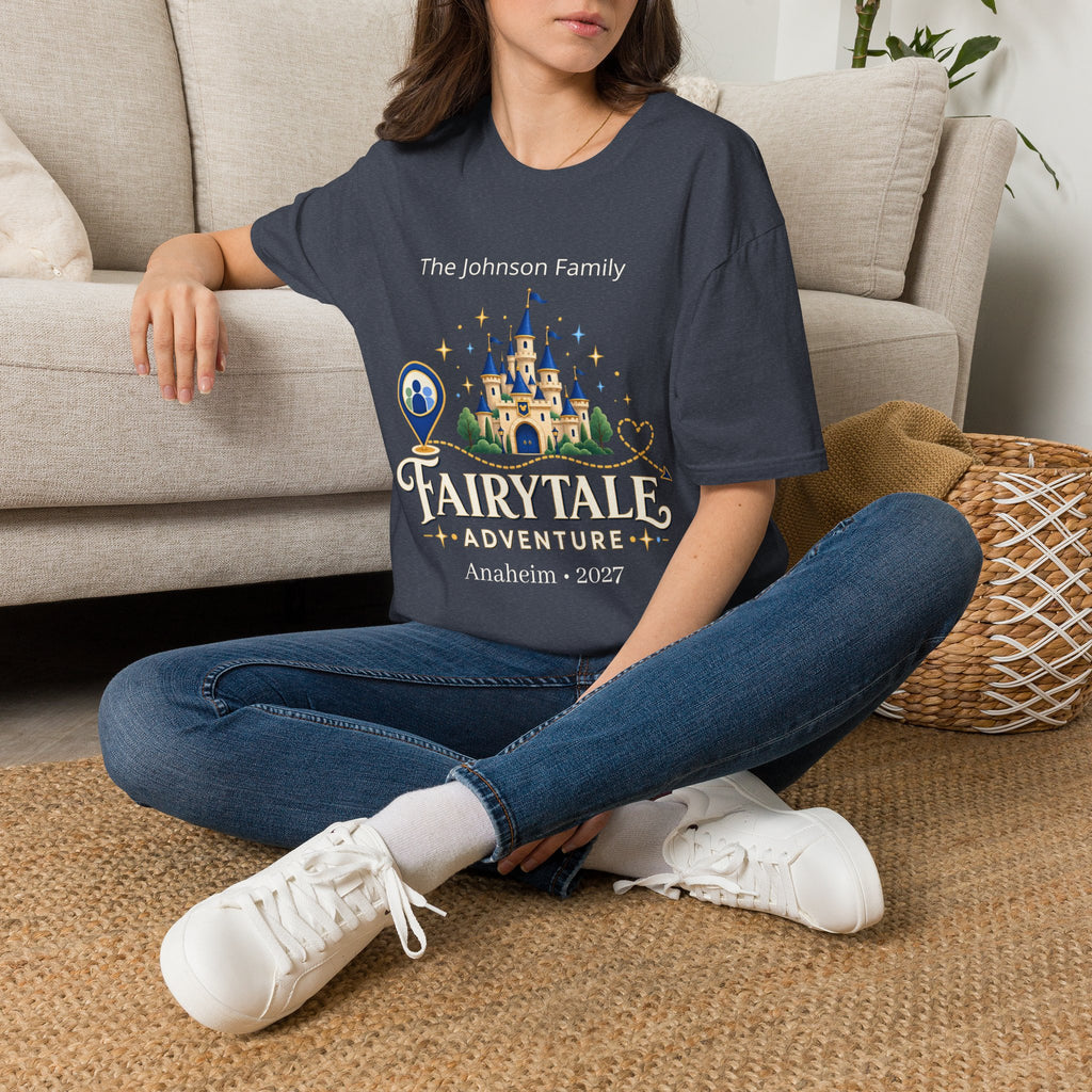 Custom Fairytale Adventure Tee (blue)