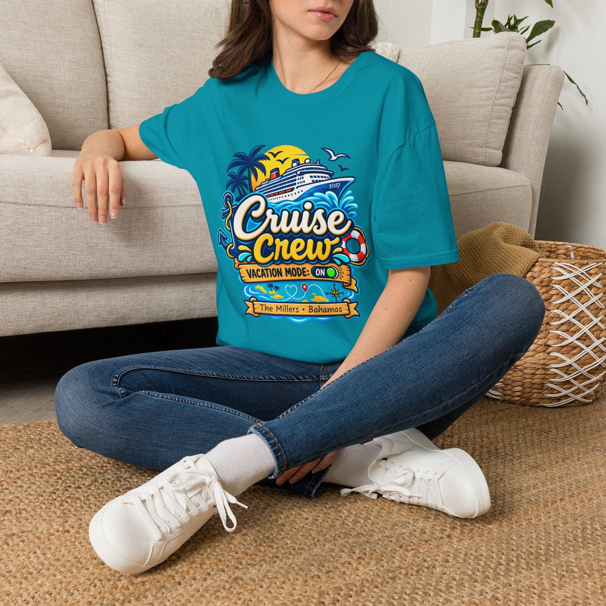 Custom Cruise Crew Tee